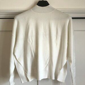 Bishop + Young mock turtle sweater - boxy fit - super comfy - size L
